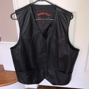 Midtown Cycles New York City leather vest